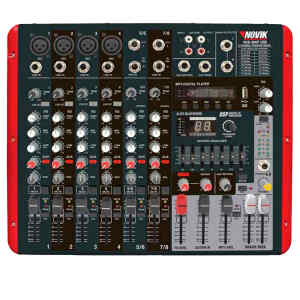 Consola 300W 8 CAN/MP3/USB/BT | NOVIK