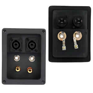 Terminal Triple Speakon 1/4plg. y Conector Banana | X-450RTF – N.A.