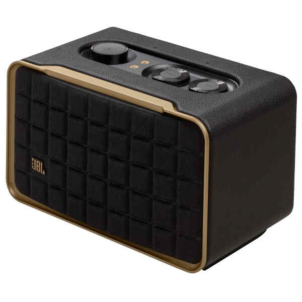 Bocina Inteligente Authentics 200 para uso portatil canal 2.0 Wi-Fi 6, Bluetooth negro | JBL