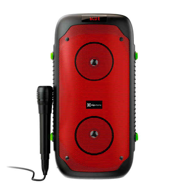 Bocina Portatil KLS-100 Negro 2x4plg. | Klip Xtreme