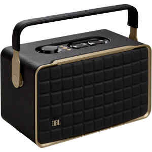 Bocina Inteligente Authentics 300 para uso portatil canal 2.0 Wi-Fi 6, Bluetooth  negro | JBL