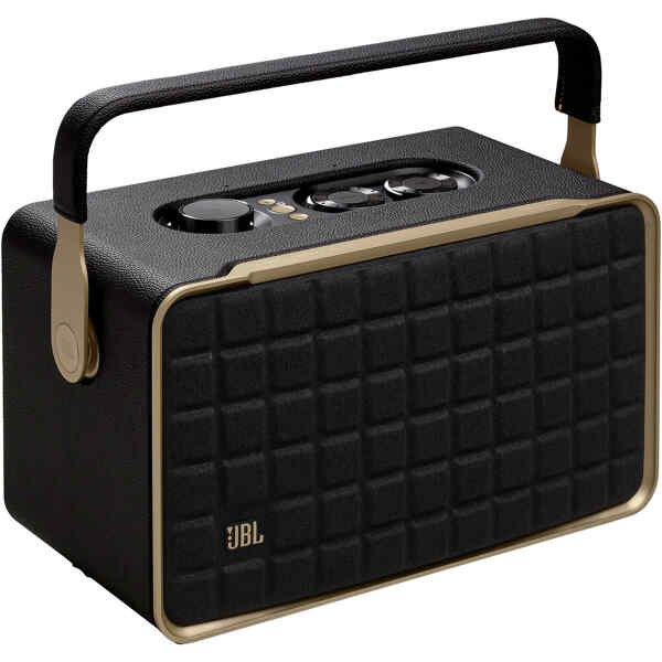 Bocina Inteligente Authentics 300 para uso portatil canal 2.0 Wi-Fi 6, Bluetooth  negro | JBL