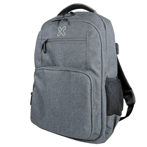 Mochila para Laptop 15.6plg. Poliester Gris | KNB-577GR – Klip Xtreme