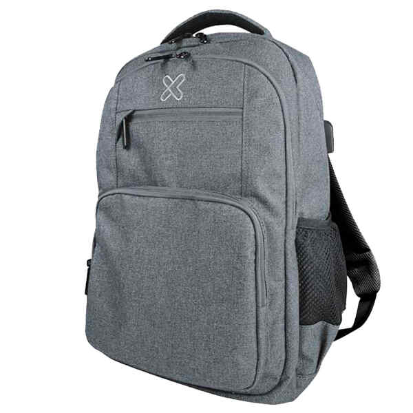 Mochila para Laptop 15.6plg. Poliester Gris | KNB-577GR – Klip Xtreme
