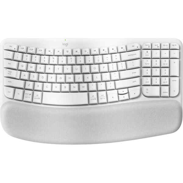 Teclado Wave keys Spanish Off white | Logitech