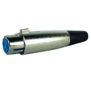 Conector para Microfono Hembra 3 Pines | F-60