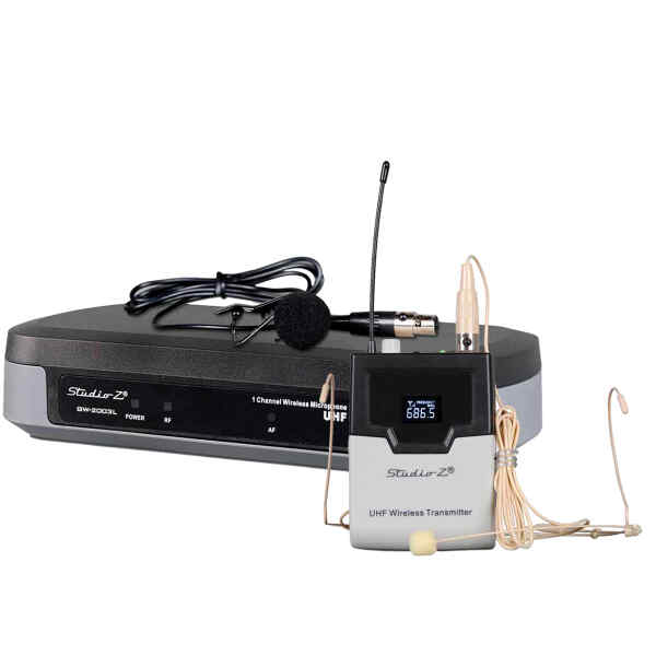Microfono UHF de Solapa 640-699mhz | GW-2003L – STUDIO Z