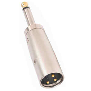 Adaptador XLR a 1/4 Macho Mono | AD-131XT – TMC