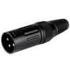 Conector XLR Macho Negro | MX-71 – ZEBRA