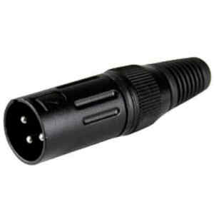 Conector XLR Macho Negro | MX-71 – ZEBRA