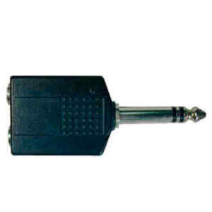 Plug 1/4 Macho a 1/4 Hembra Doble Stereo | P-248 – N.A.