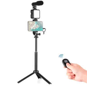 Kit para Grabacion de Contenido con Microfono | Video Maker AY49Z