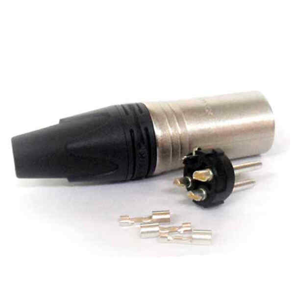 Conector XLR Macho de Presion | NC3MXX-HA – NEUTRIK