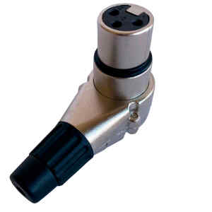 Conector XLR Ang. Recto Hembra | RFX-77A – STUDIO Z