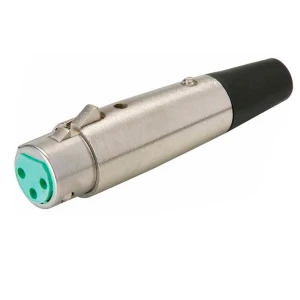 Conector XLR Hembra Metalico | TMC-JA3F – TMC
