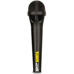 Microfono Dinamico en Blister XLR-XLR | PRO-40 – SKP