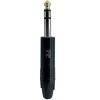 Plug 1/4 Macho Balanceado, Metalico Negro Gold | TMC-PL-832 – TMC