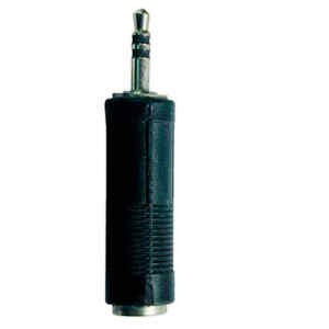 Adaptador 1/4plg. Hembra Mono a 3.5mm Stereo Macho | P-230 – N.A.