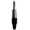 Plug 1/4plg. Estereo Negro Gold | P-181BK – N.A.