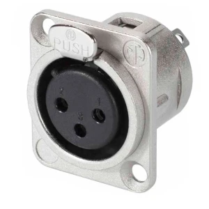 Conector Hembra 3 Polos | NC3FDL1 – NEUTRIK