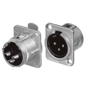 Conector Macho 3 Polos | NC3MDL1 – NEUTRIK