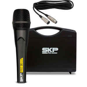 Microfono Dinamico con Estuche XLR-XLR | PRO-35XLR – SKP