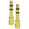 Adaptador Metalico 3.5 a 1/4plg. Estereo Gold, par | P-311SG – N.A.