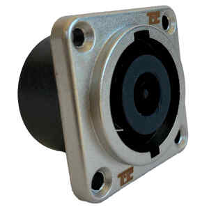Conector Speakon Hembra, 8 Polos Metalico | SPKC-600M – TMC