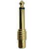 Adaptador RCA Hembra a 1/4 Macho Mono Gold | TMC-AD117PRO – TMC
