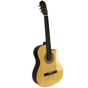 Guitarra Electroclasica Natural con Funda | GV-AC851CE-N2 – VALENCIANA