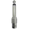 Adaptador RCA Hembra a 1/4 Macho Mono Niquelado | TMC-AD117XT – TMC
