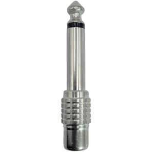 Adaptador RCA Hembra a 1/4 Macho Mono Niquelado | TMC-AD117XT – TMC