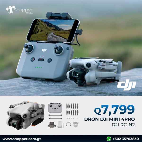Dron DJI Mini 4 Pro RC-N2 Dron DJI Mini 4 Pro RC-N2