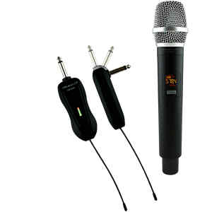 Microfono Uhf con Bateria Recargable | GW-850 – STUDIO Z