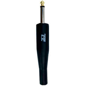 Plug 1/4 Macho Mono, Cuerpo de PVC, Punta Dorada | TMC-PL-170 – TMC
