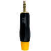 Plug 3.5mm Macho St.Metalico Negro Gold | TMC-PL-234PRO – TMC