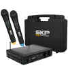 Microfono UHF Doble con Estuche | UHF-261 – SKP