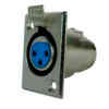 Receptor para Plug Microfono 3 Pines, Hembra | F-70