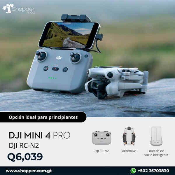 Dron DJI Mini 4 Pro RC-N2 Dron DJI Mini 4 Pro RC-N2