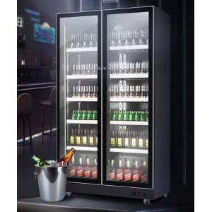 Enfriador exhibidor vertical de 24 pies cubicos – PREMIERE BY ABM