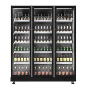 Enfriador exhibidor vertical de 37 pies cubicos – PREMIERE BY ABM