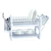 Escurridor de platos de 2 Niveles Blanco – EUROWARE