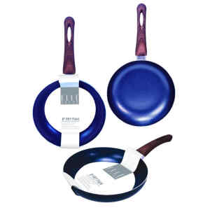 Sarten de 11″ con revestimiento de cerámica Azul – EUROHOME