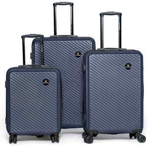 Set de 3 maletas color azul – VITTORIO