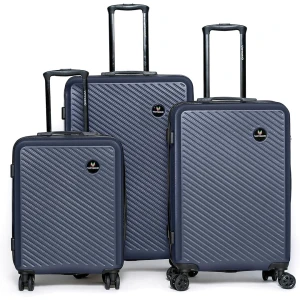 Set de 3 maletas color azul – VITTORIO