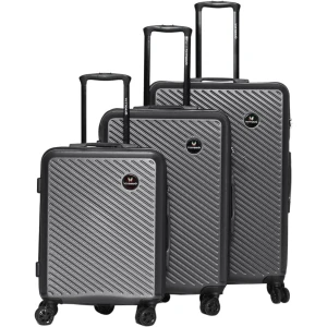 Set de 3 maletas color negro – VITTORIO