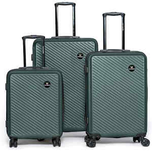 Set de 3 maletas color verde – VITTORIO