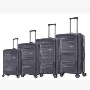 Set de 4 maletas color negro – LUAN BORDO