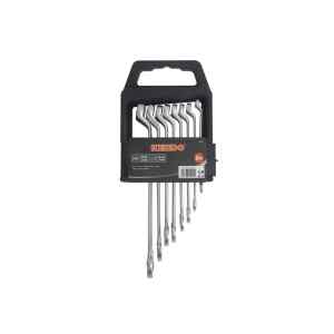 Llave Cola Corona Acodada 8-19Mm, 8 Pcs Kendo 15201