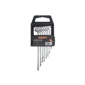 Llave Cola Corona Acodada 8-19Mm, 8 Pcs Kendo 15201